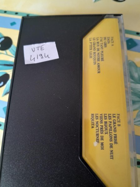 Cassette audio " les plus belles chansons 1900.194 pas cher