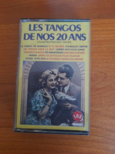 Cassette audio les tangos de nos 20 ans