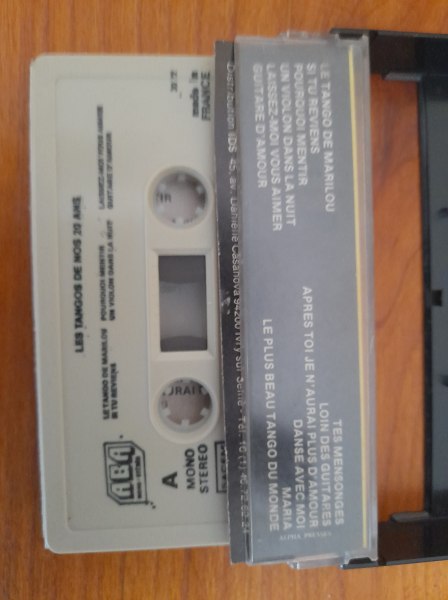 Vente Cassette audio les tangos de nos 20 ans