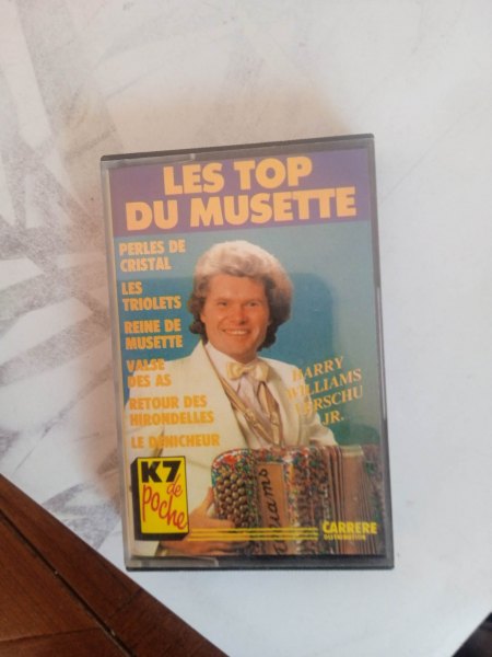 Cassette audio " les top du musette "
