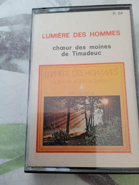 Cassette audio " lumiére des hommes "