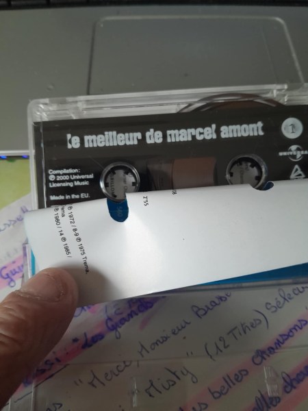 Vente Cassette audio " marcel amont "