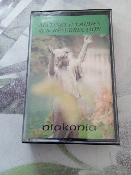 Cassette audio " matines et laudes de la r&eacute;surrect