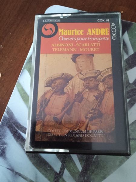 Cassette audio " maurice andré"