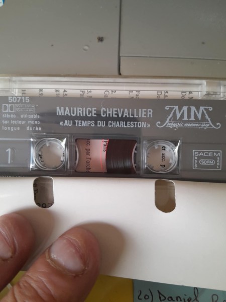 Vente Cassette audio " maurice chevalier "