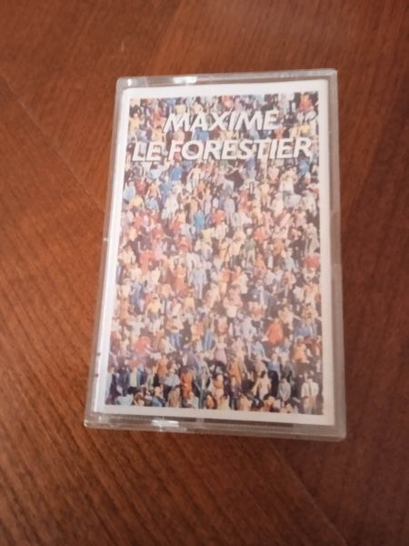 Cassette audio " maxime le forestier "