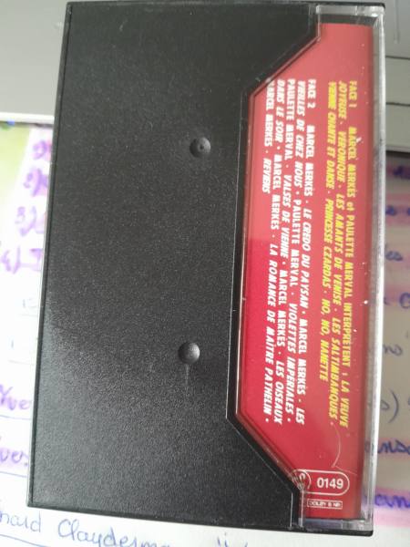 Cassette audio " nos amours d'op&eacute;rette " pas cher