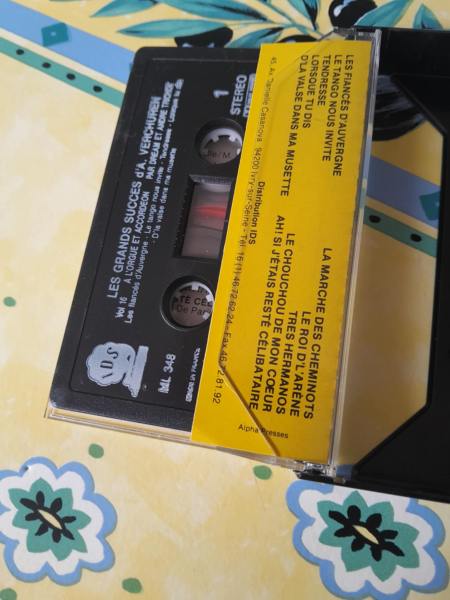 Vente Cassette audio " orgues en d&eacute;lire "