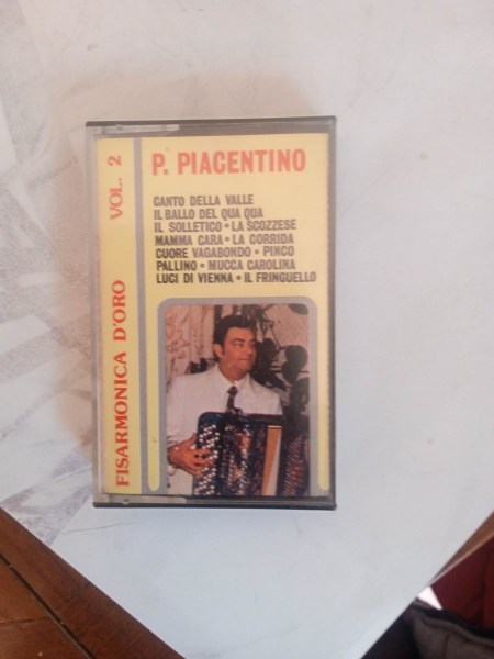 Cassette audio " p.piacentino "