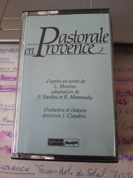 Cassette audio " pastorale en provence "