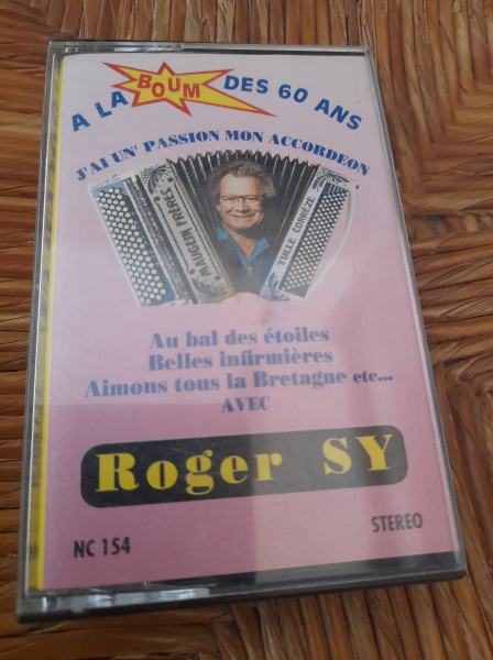 Cassette audio roger sy " a la boum des 60 ans "