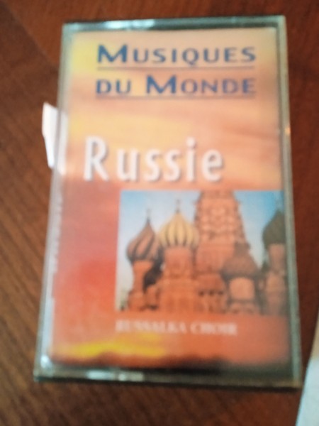 Cassette audio " russie"