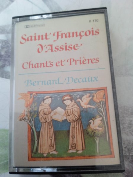 Cassette audio " saint-françois d'assise "