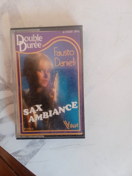 Cassette audio " sax ambiance "