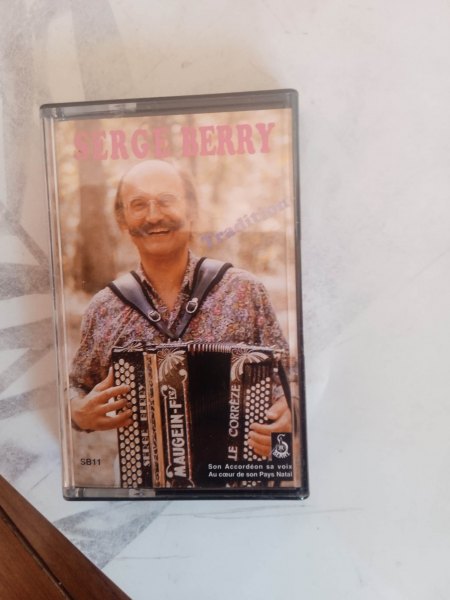 Cassette audio " serge berry "