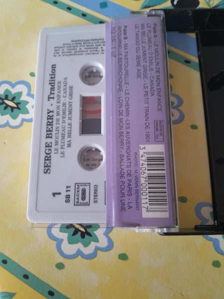 Vente Cassette audio " serge berry "