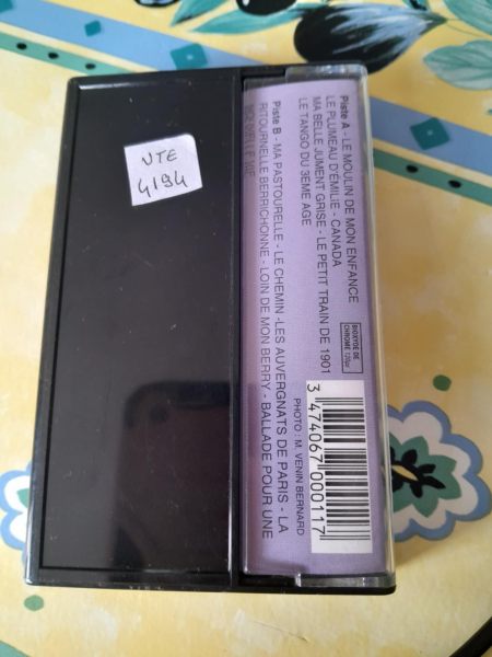 Cassette audio " serge berry " pas cher