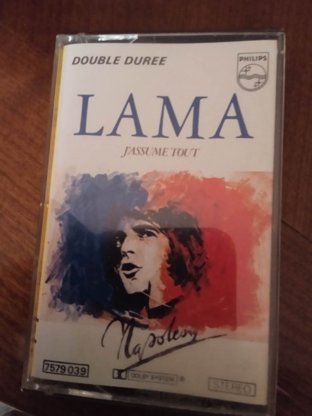 Cassette audio "serge lama "