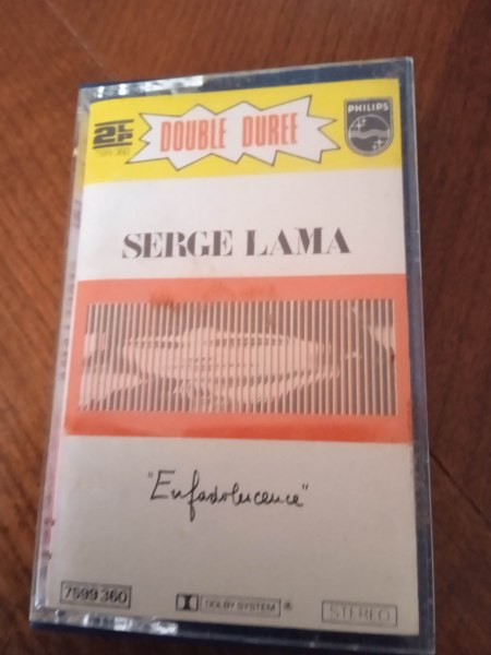 Cassette audio " serge lama "