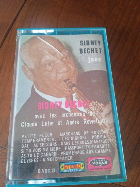 Cassette audio " sidney b&eacute;chet"