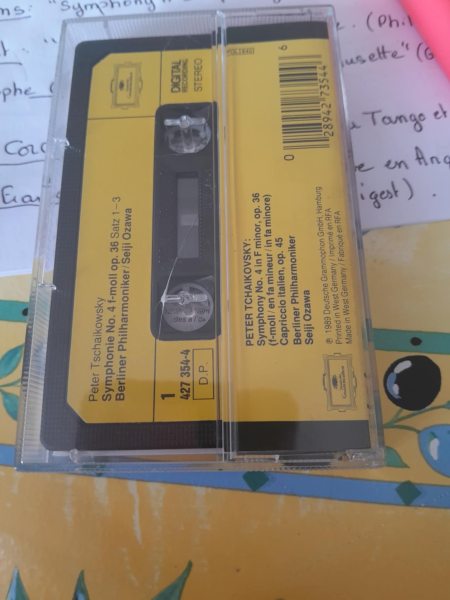 Cassette audio " tchaikousky " pas cher