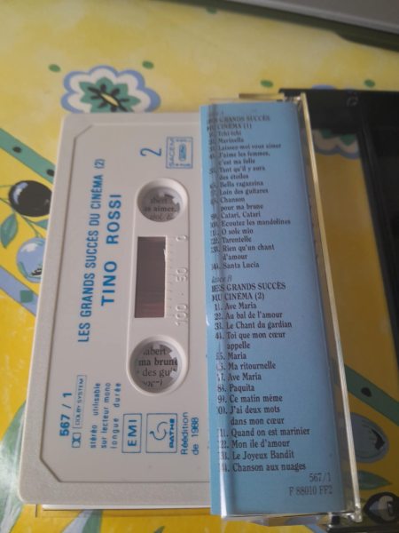 Vente Cassette audio " tino rossi "