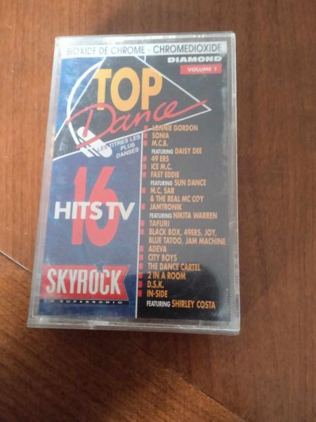 Cassette audio " top dance "