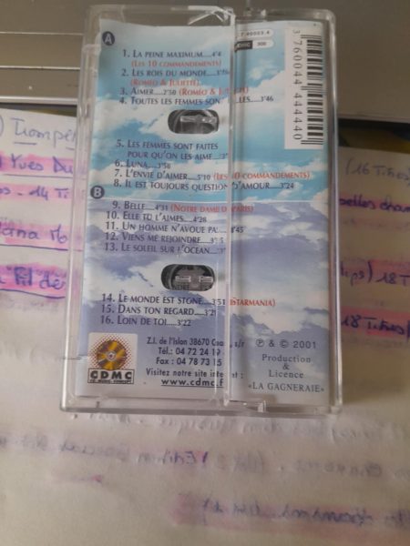 Cassette audio " trompette m&eacute;lodies " pas cher