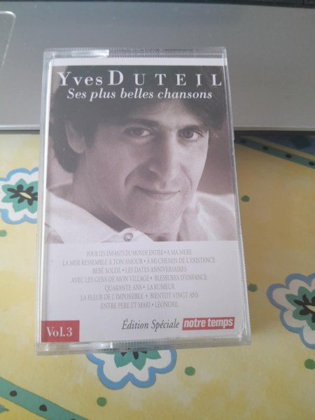 Cassette audio " yves duteil "