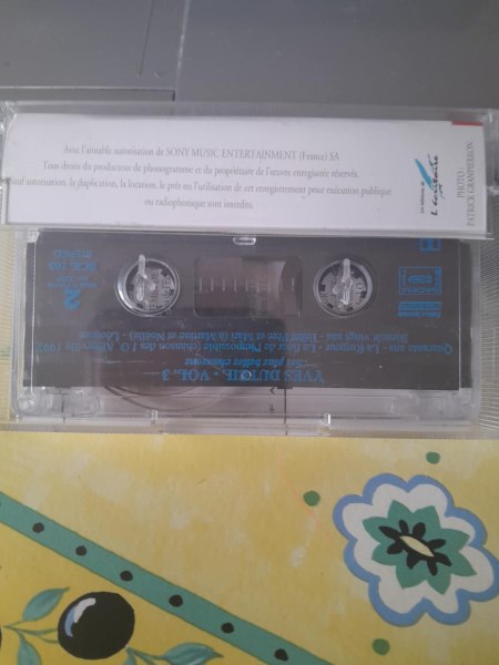 Vente Cassette audio " yves duteil "