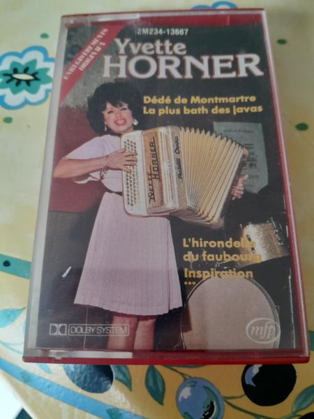 Cassette audio " yvette horner "