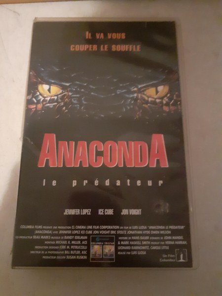 Cassette vhs "anaconda "
