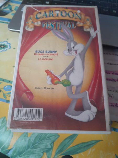 Cassette vhs "  bugs bunny " pas cher