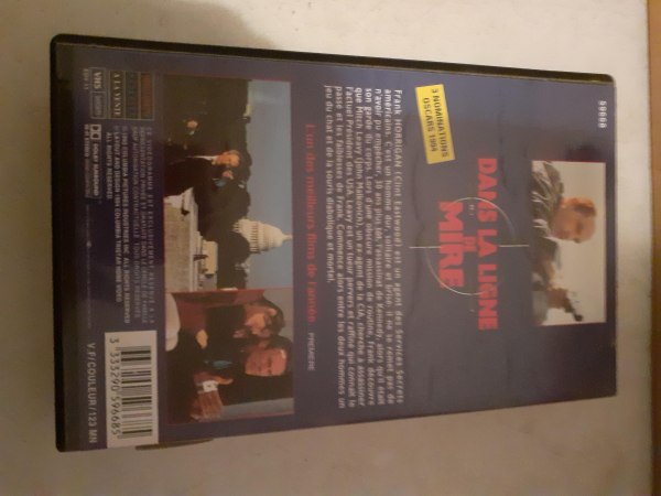 Vente Cassette vhs " dans la ligne de mir "