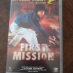 Cassette vhs " first mission"