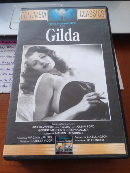 Cassette vhs " gilda "