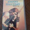 Cassette vhs " johnny hallyday"