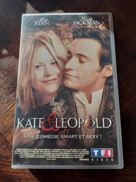 Cassette vhs " kate et l&eacute;opold "
