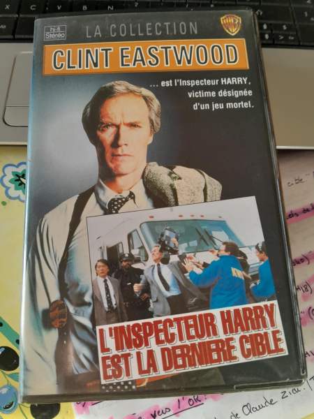 Cassette vhs "  l'inspecteur harry "