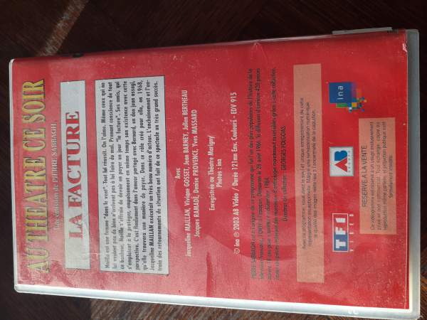 Vente Cassette vhs "la fracture"