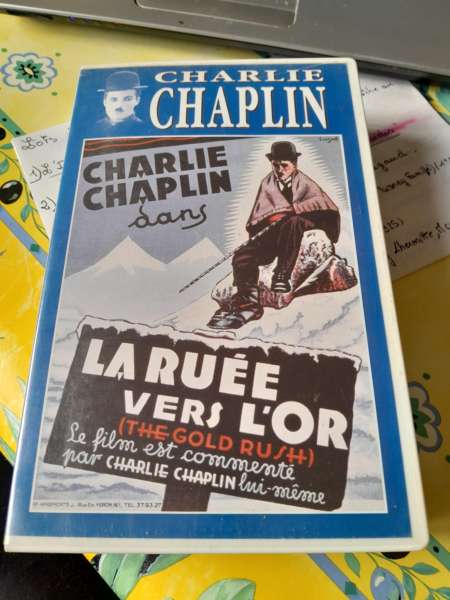 Cassette vhs "  la ru&eacute;e vers l'or "