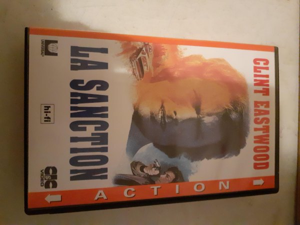 Cassette vhs " la sanction "