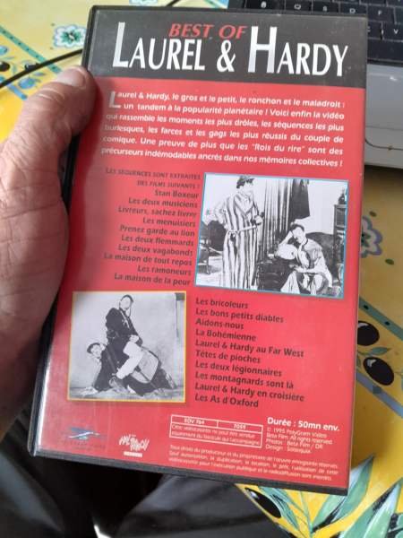 Vente Cassette vhs "  laurel et hardy "