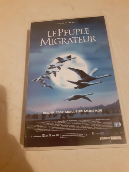 Cassette vhs " le peuple migrateur"