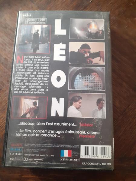 Vente Cassette vhs " léon"