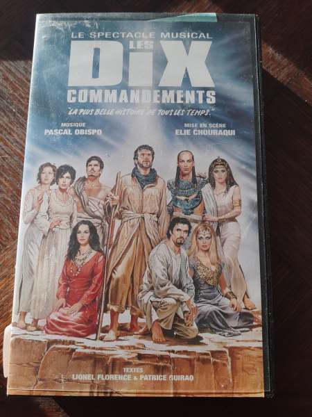 Cassette vhs "les dix commandements"
