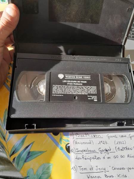 Vente Cassette vhs "  les voleurs de trains "