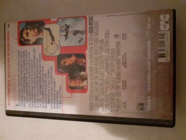 Vente Cassette vhs "mission impossible "