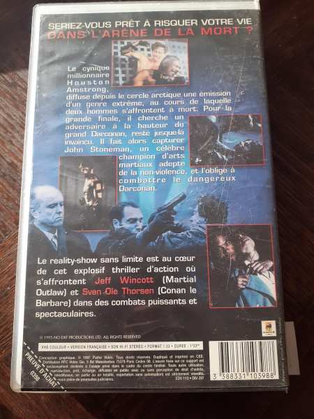 Vente Cassette vhs " no exit"