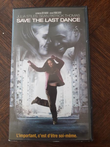 Cassette vhs"save the last dance"